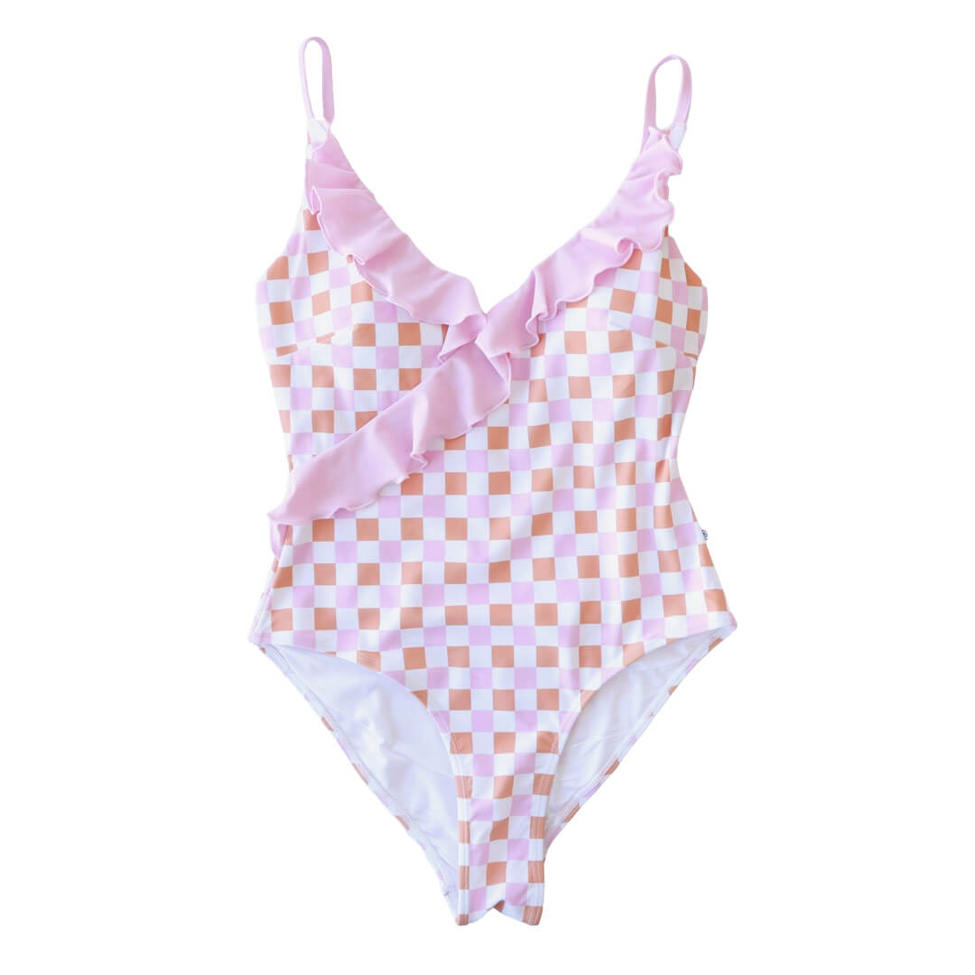Women's Ruffled One-Piece Swimsuit | All Prints