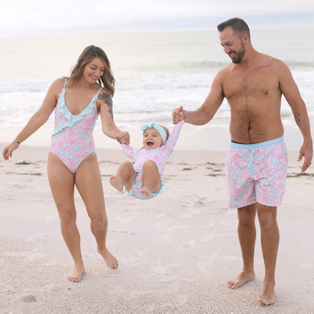 Women's Ruffled One-Piece Swimsuit | All Prints