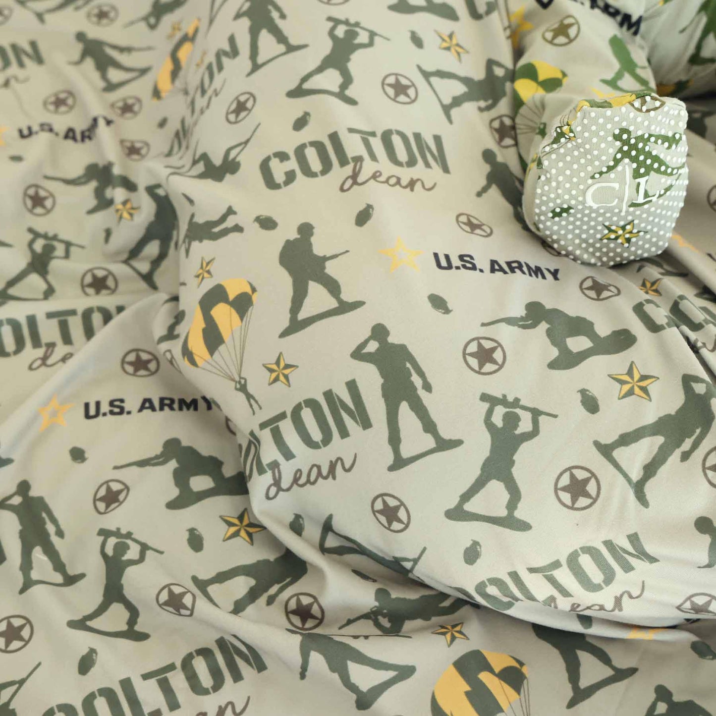 U.S. Army Personalized Swaddle Blanket