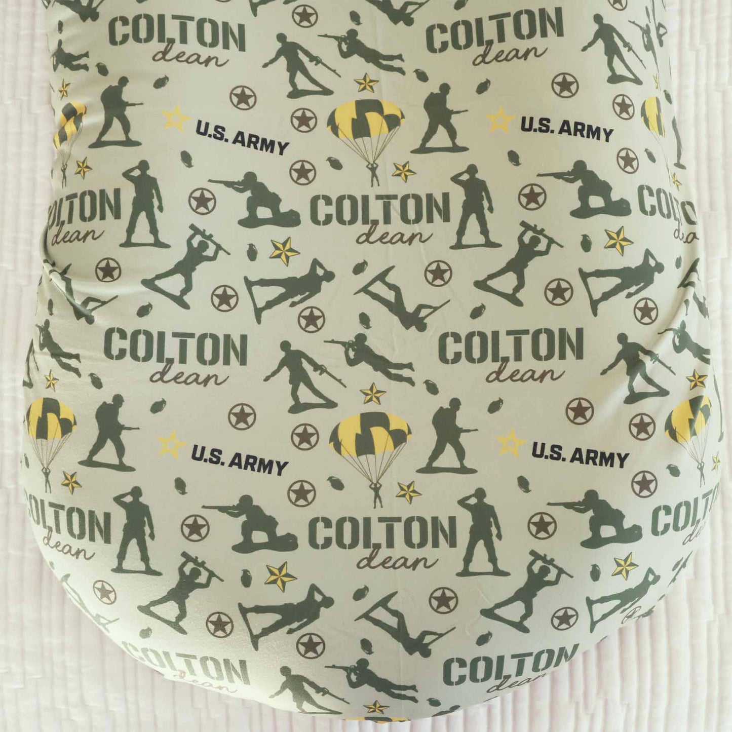 U.S. Army Personalized Swaddle Blanket