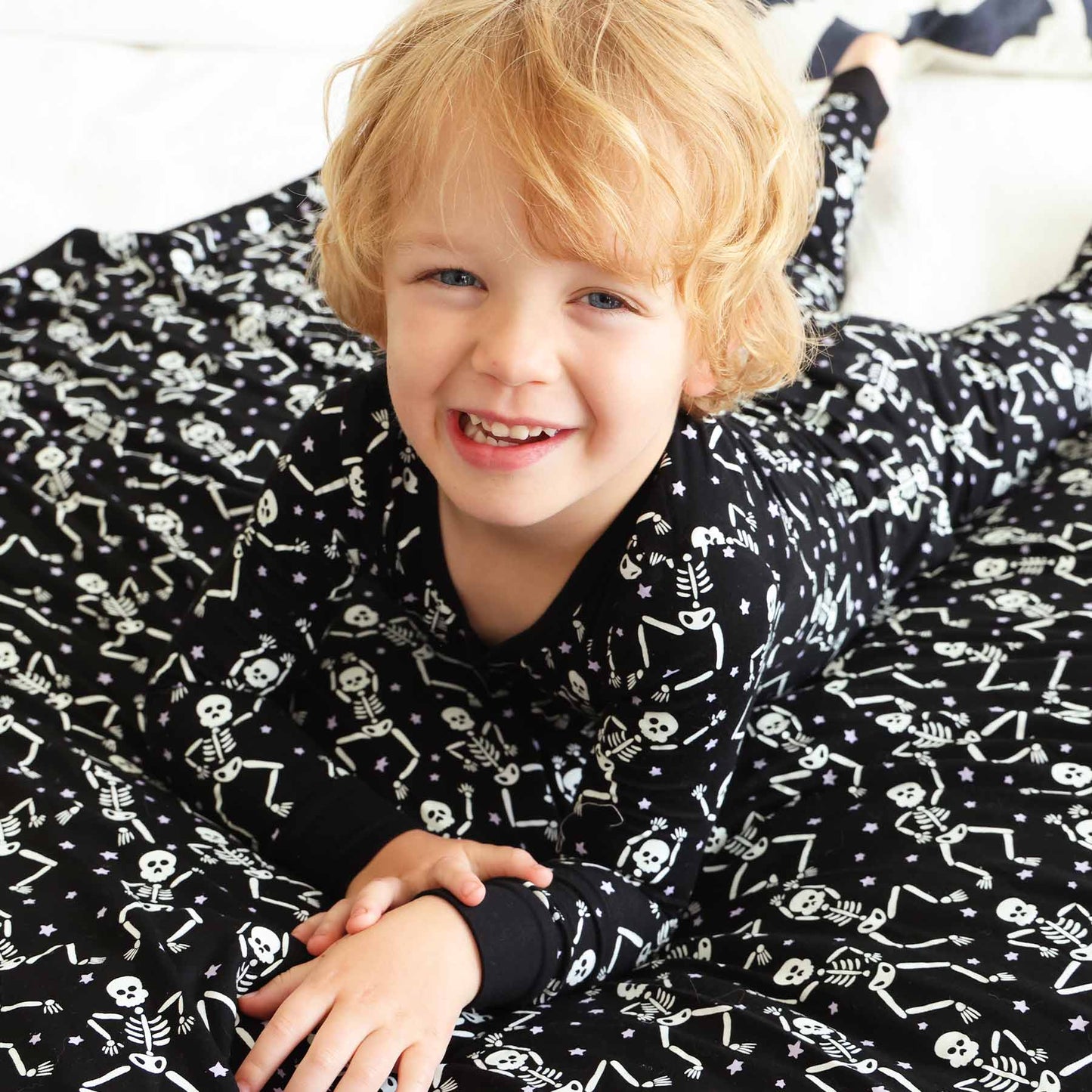 Baddie Bones Two Piece Pajama Set