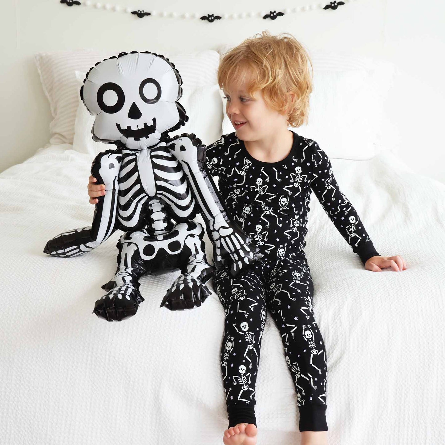 Baddie Bones Two Piece Pajama Set