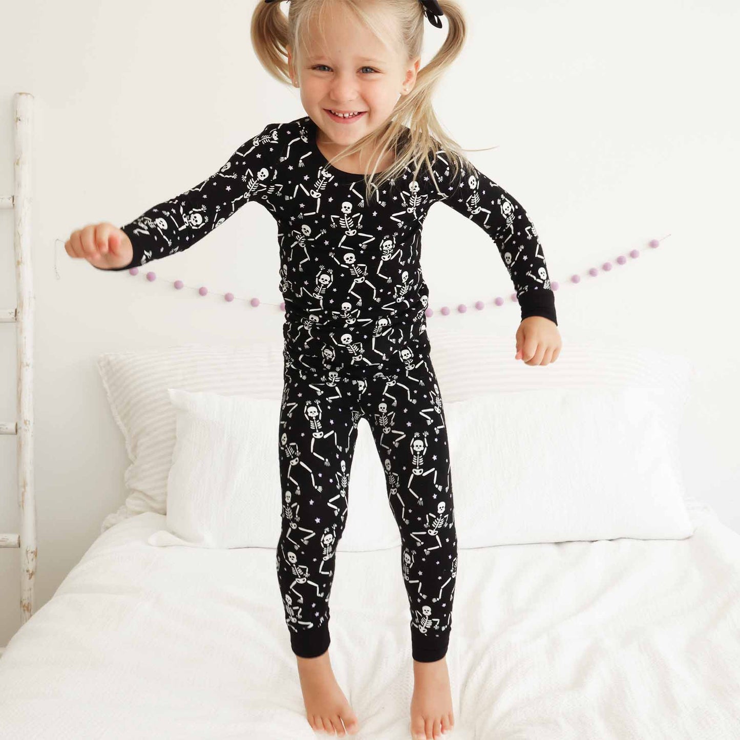 Baddie Bones Two Piece Pajama Set