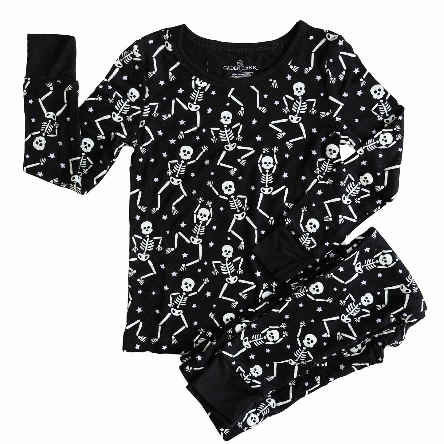 Baddie Bones Two Piece Pajama Set