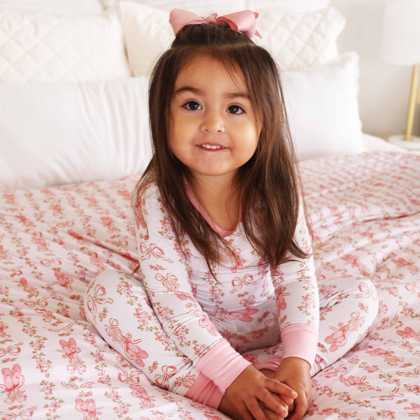 Ballet Blossoms Two Piece Pajama Set