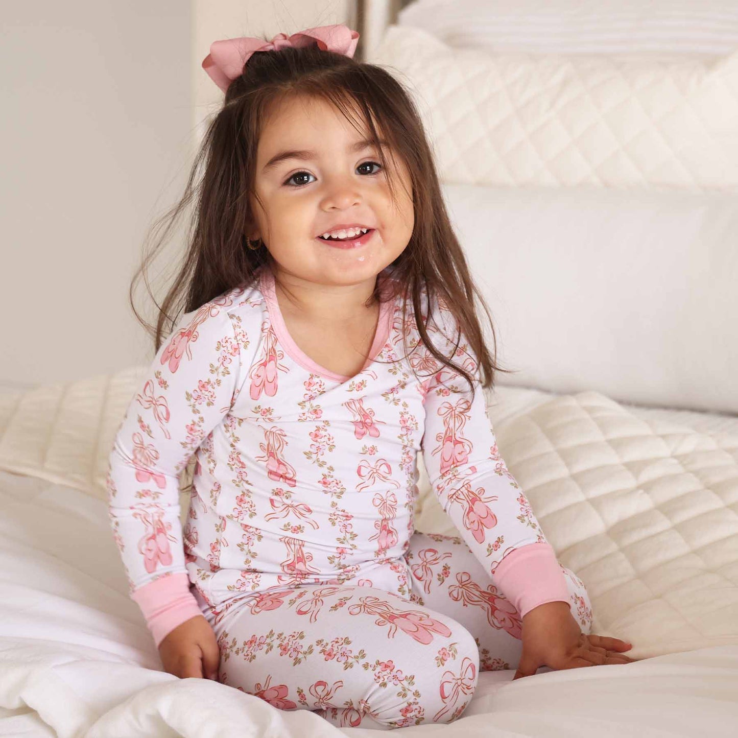Ballet Blossoms Two Piece Pajama Set