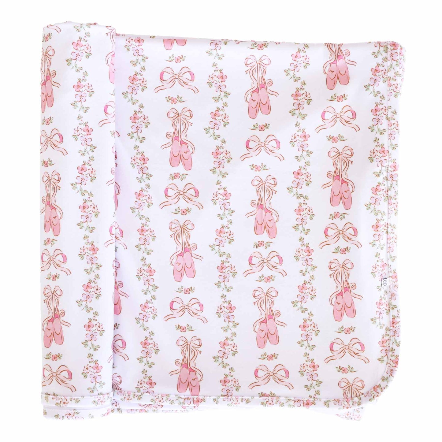 Ballet Blossoms Oversized Swaddle Blanket