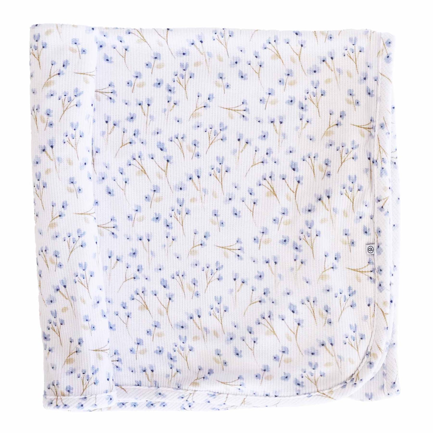 Blake's Blooms Waffle Bamboo Oversized Swaddle Blanket