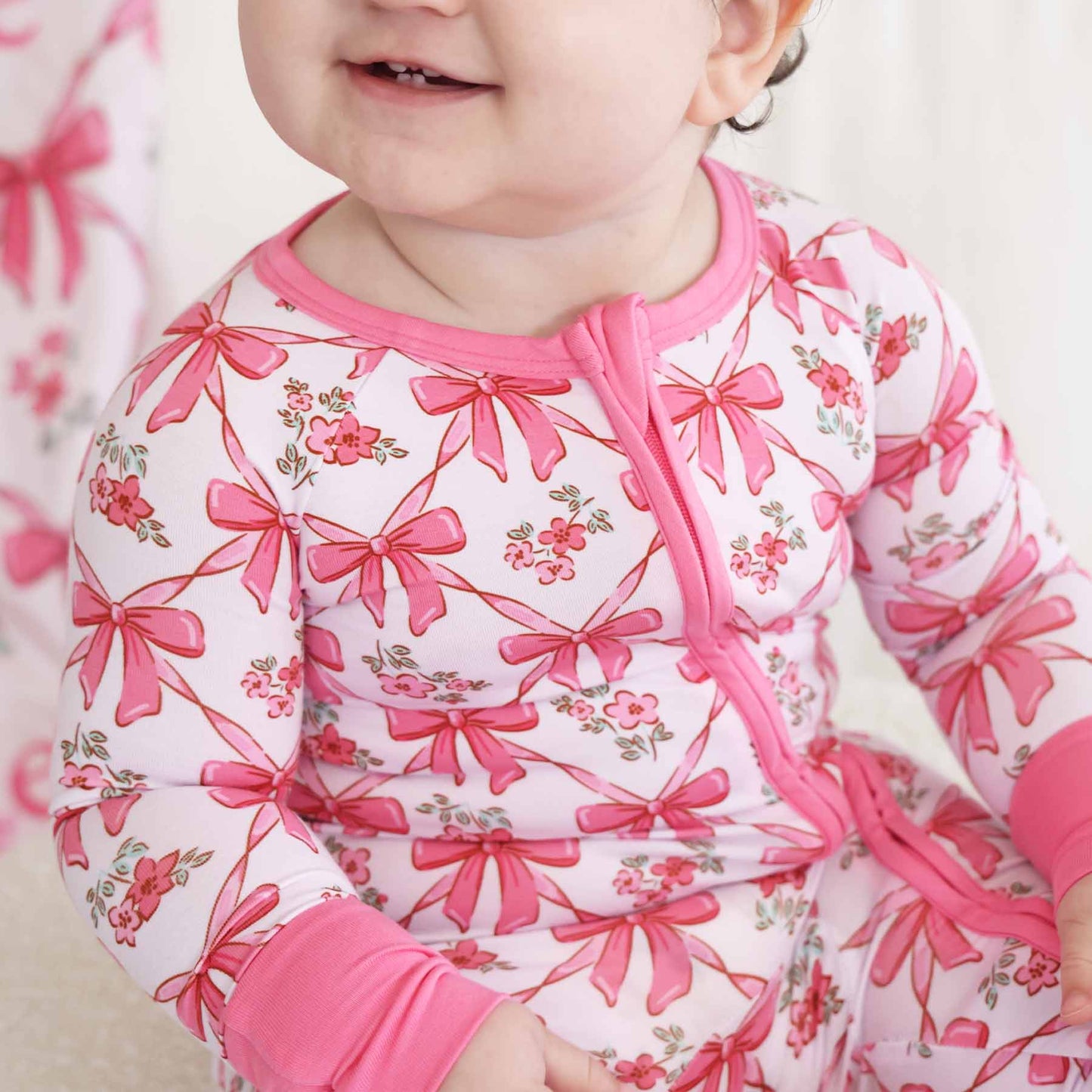 Bow Besties Convertible Zip Romper
