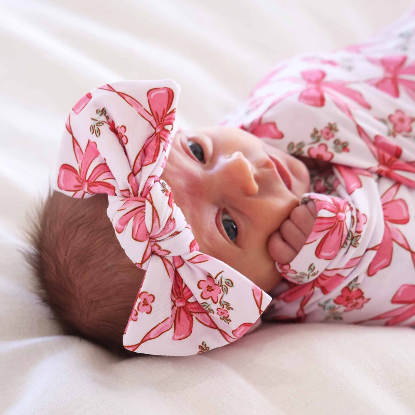 Bow Besties Knit Large Bow Headwrap