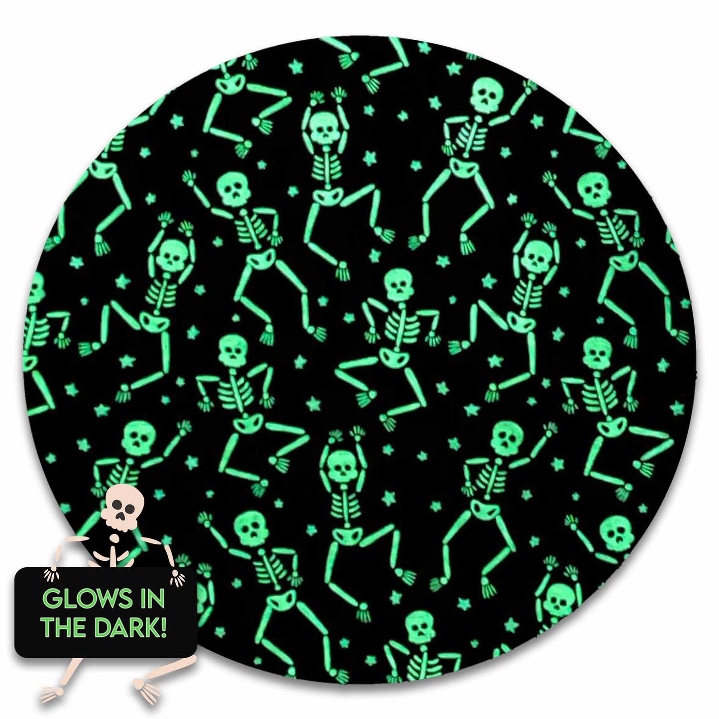 Baddie Bones Zipper Footie