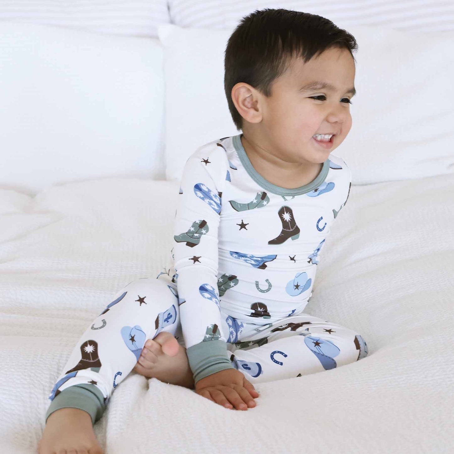 Boot Scootin' Two Piece Pajama Set