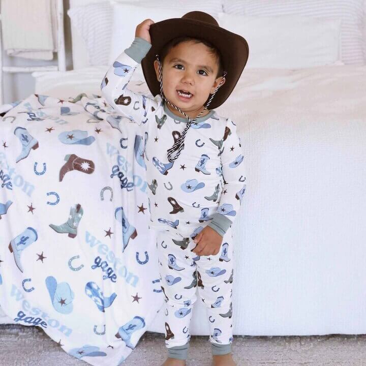 Boot Scootin' Two Piece Pajama Set