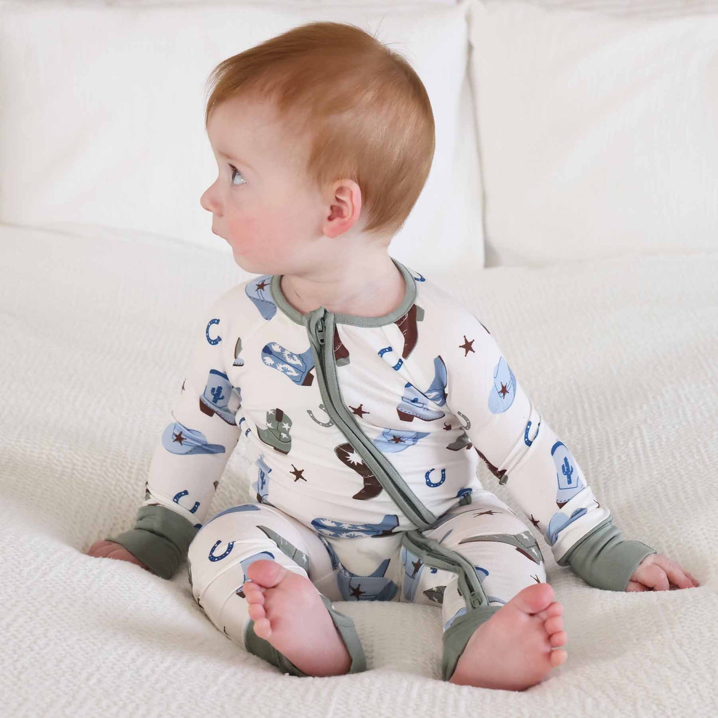 Boot Scootin' Convertible Zip Romper