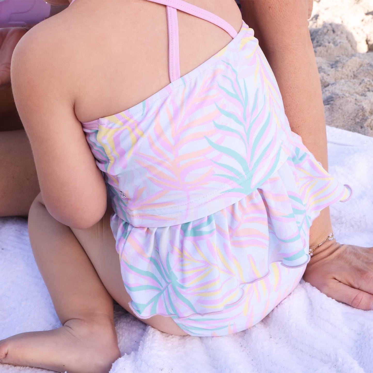 Two Piece Strappy Tankini | Island Palms