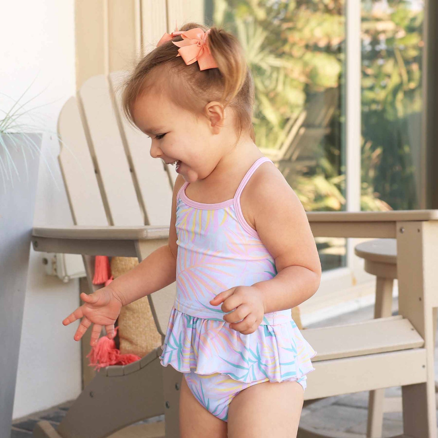 Two Piece Strappy Tankini | Island Palms