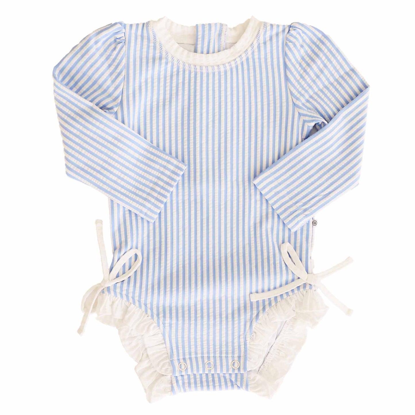 Long Sleeve Rash Guard With Ruffle Bottom | Best Sellers