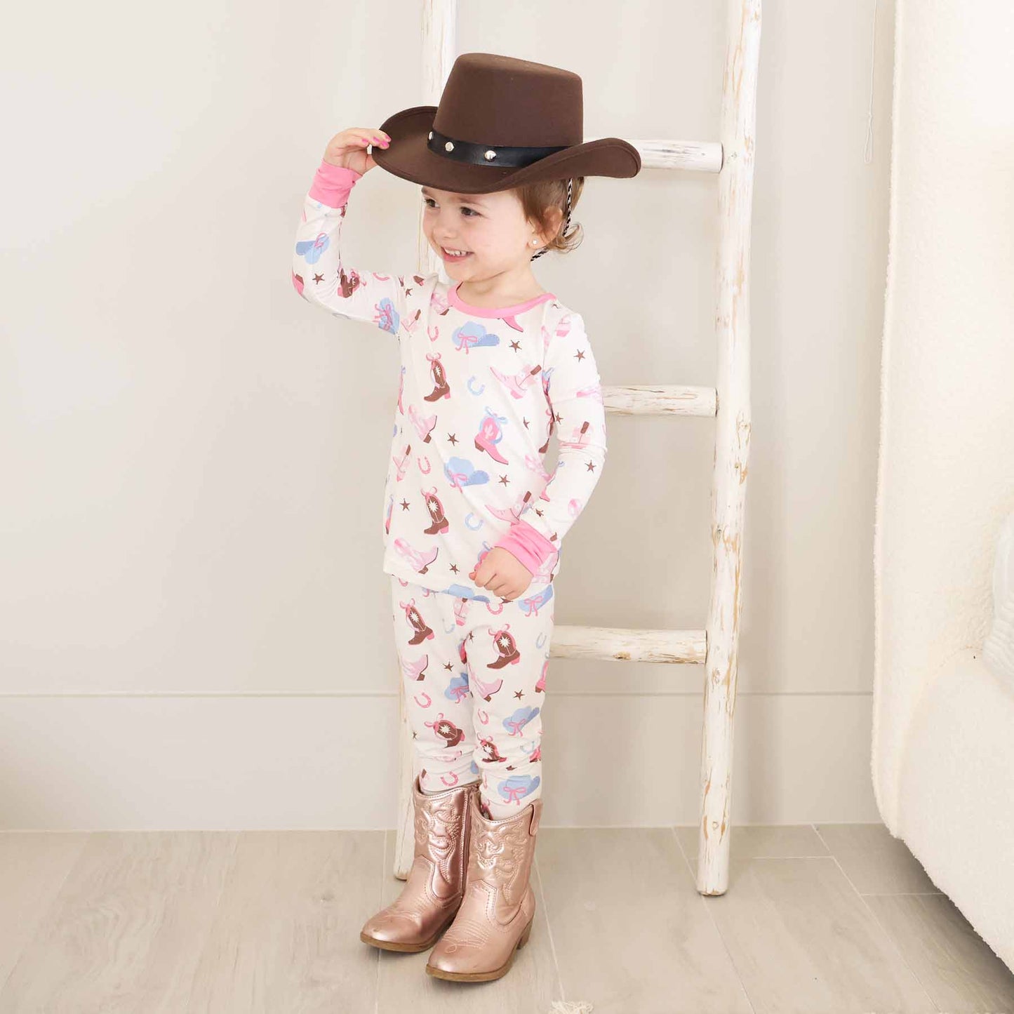 Boot Scootin' Two Piece Pajama Set