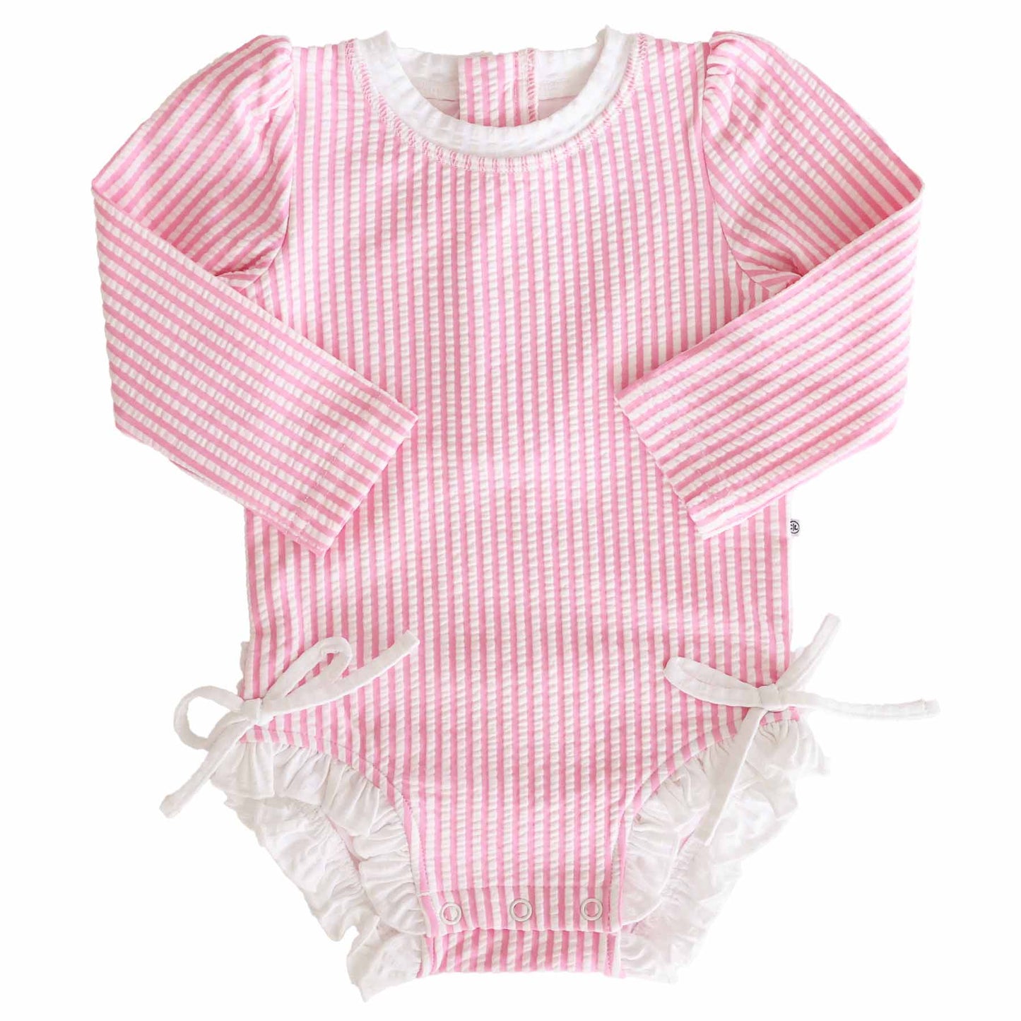 Long Sleeve Rash Guard With Ruffle Bottom | Best Sellers