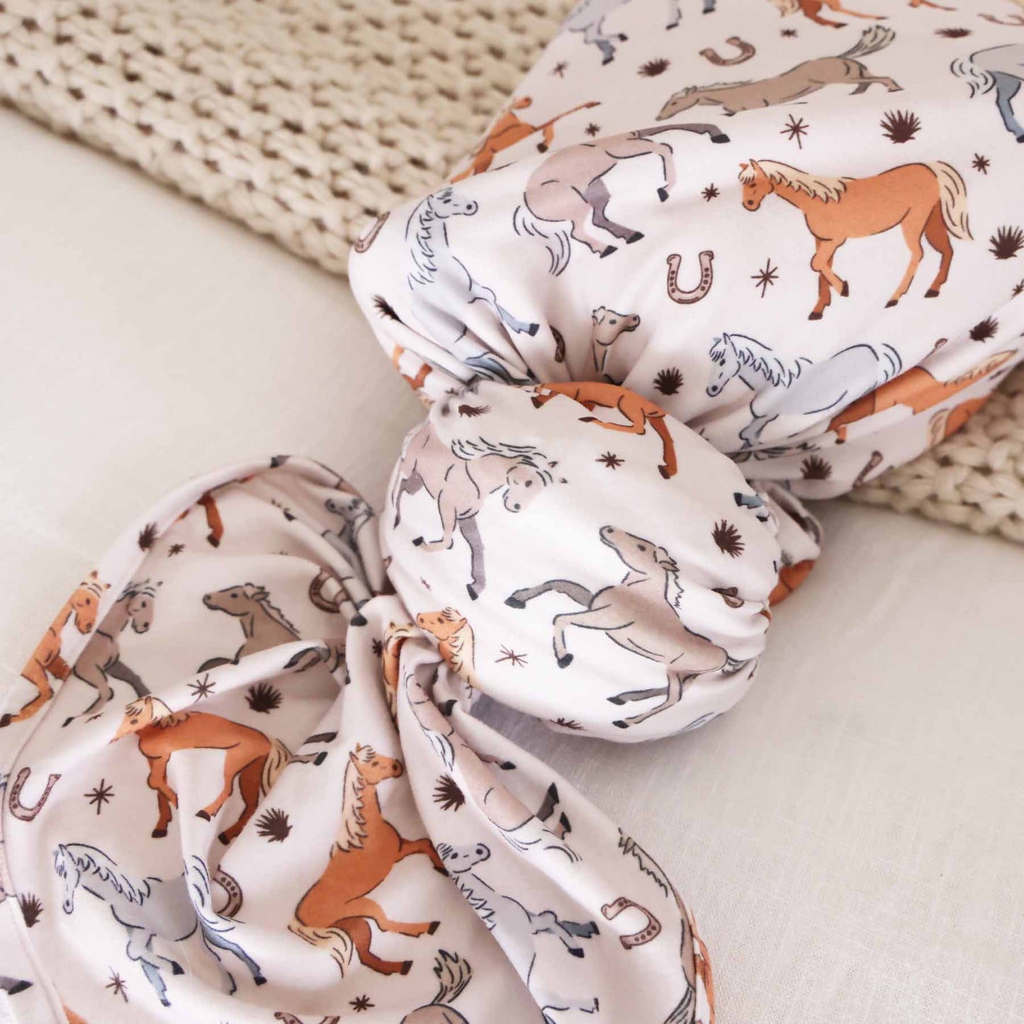 P's Ponies Oversized Swaddle Blanket