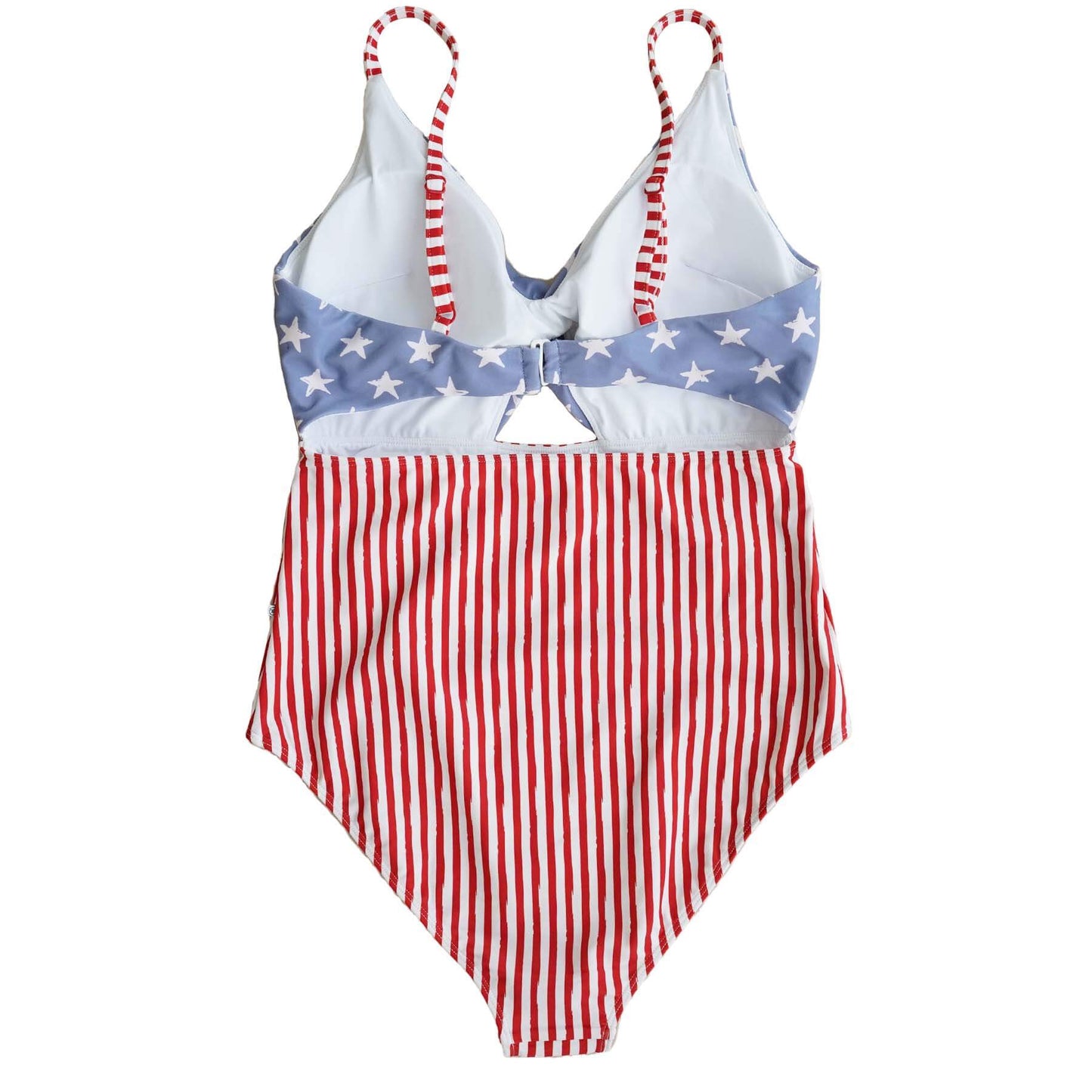 Women's Ruched Cutout One-Piece Swimsuit | All American
