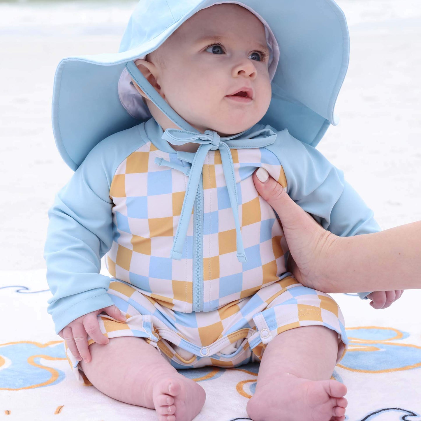 Long Sleeve Rash Guard Swim Romper Shortie | All Prints