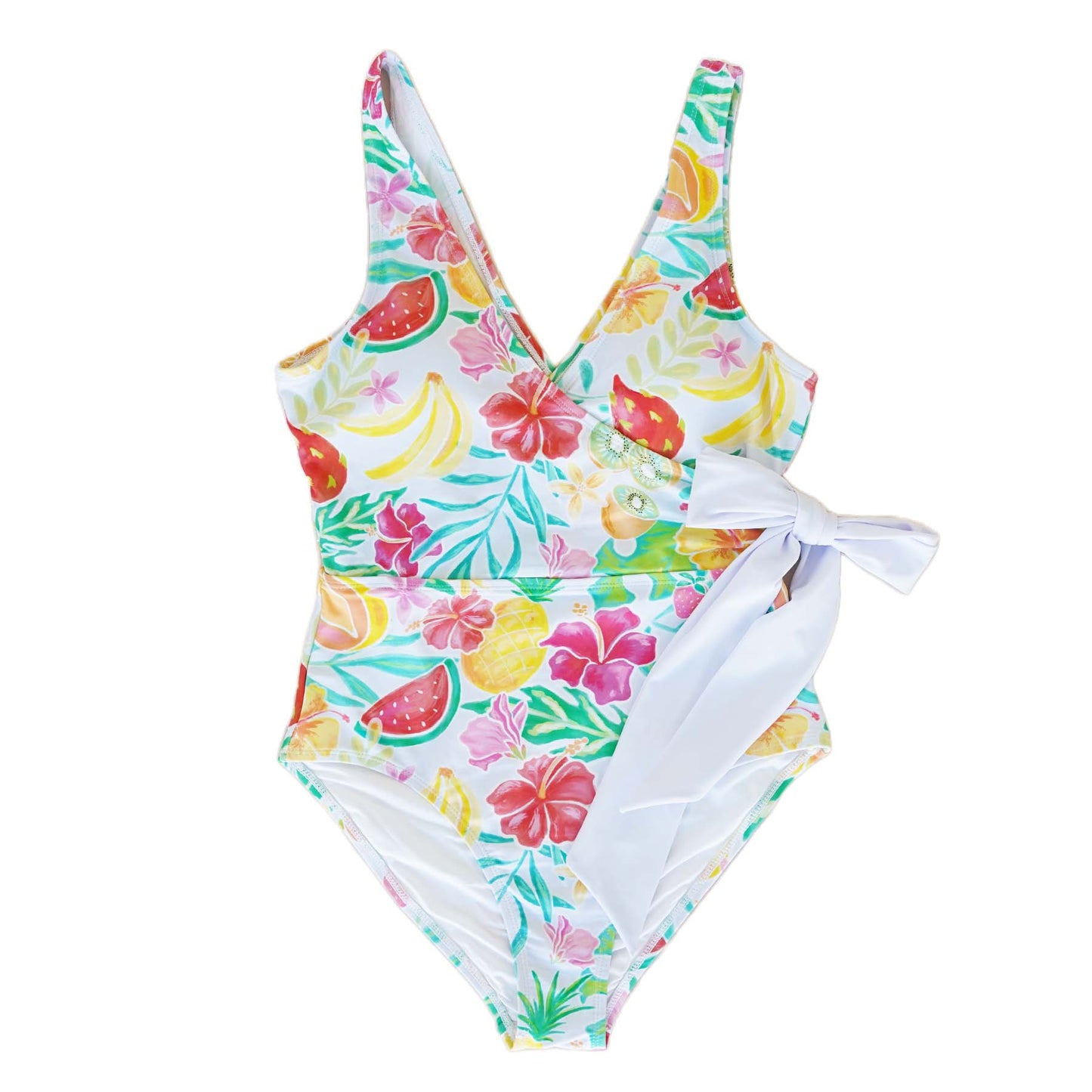 Women's Criss Cross One-Piece Swimsuit | All Prints