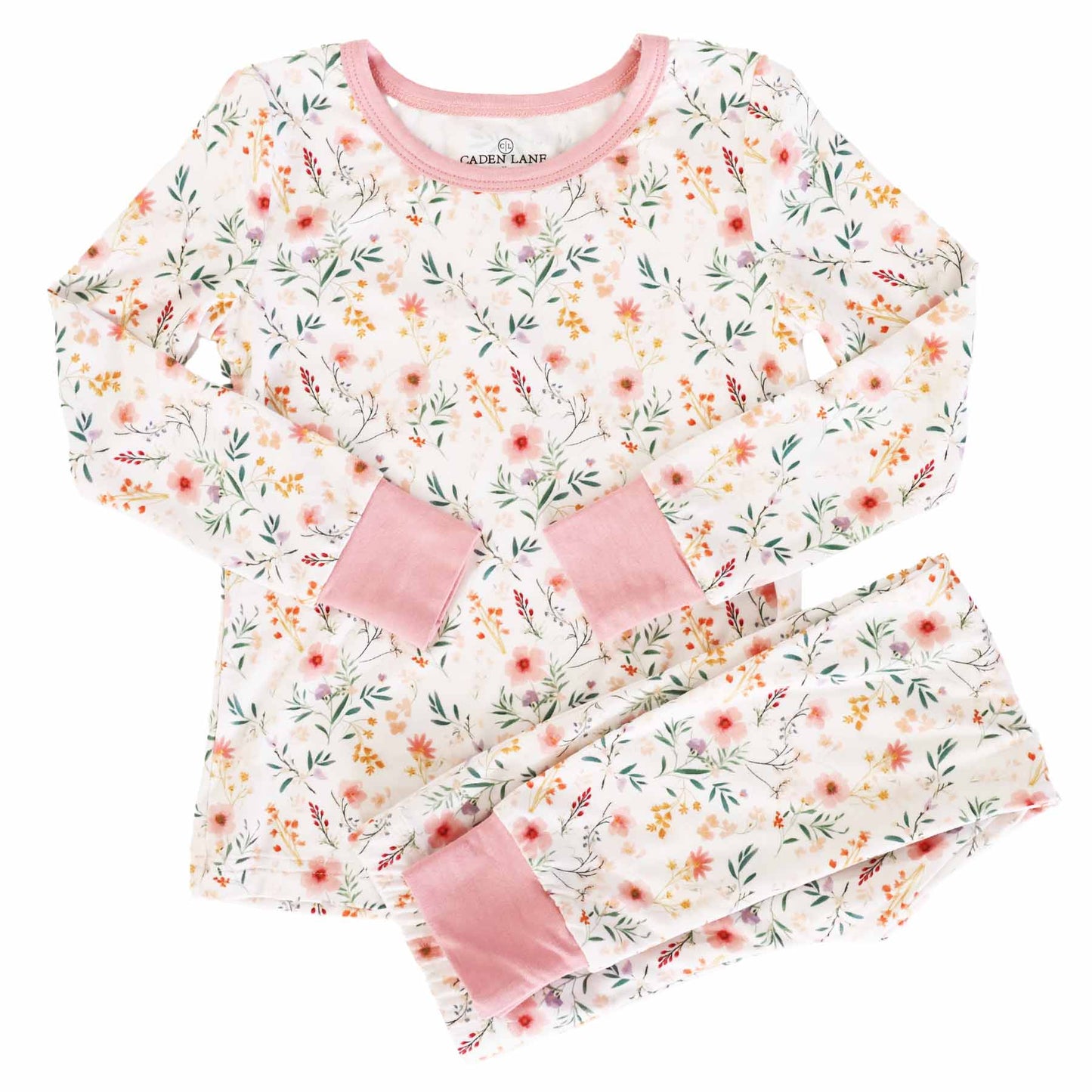 Winnie's Wildflowers Two Piece Pajama Set