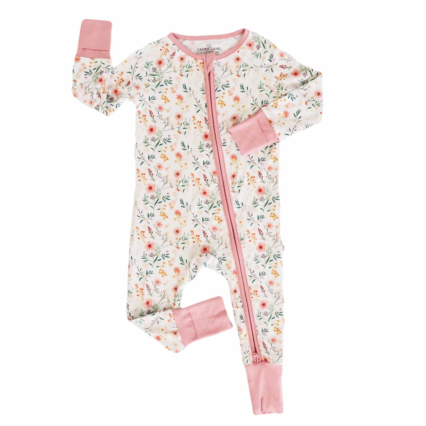 Winnie's Wildflowers Convertible Zip Romper