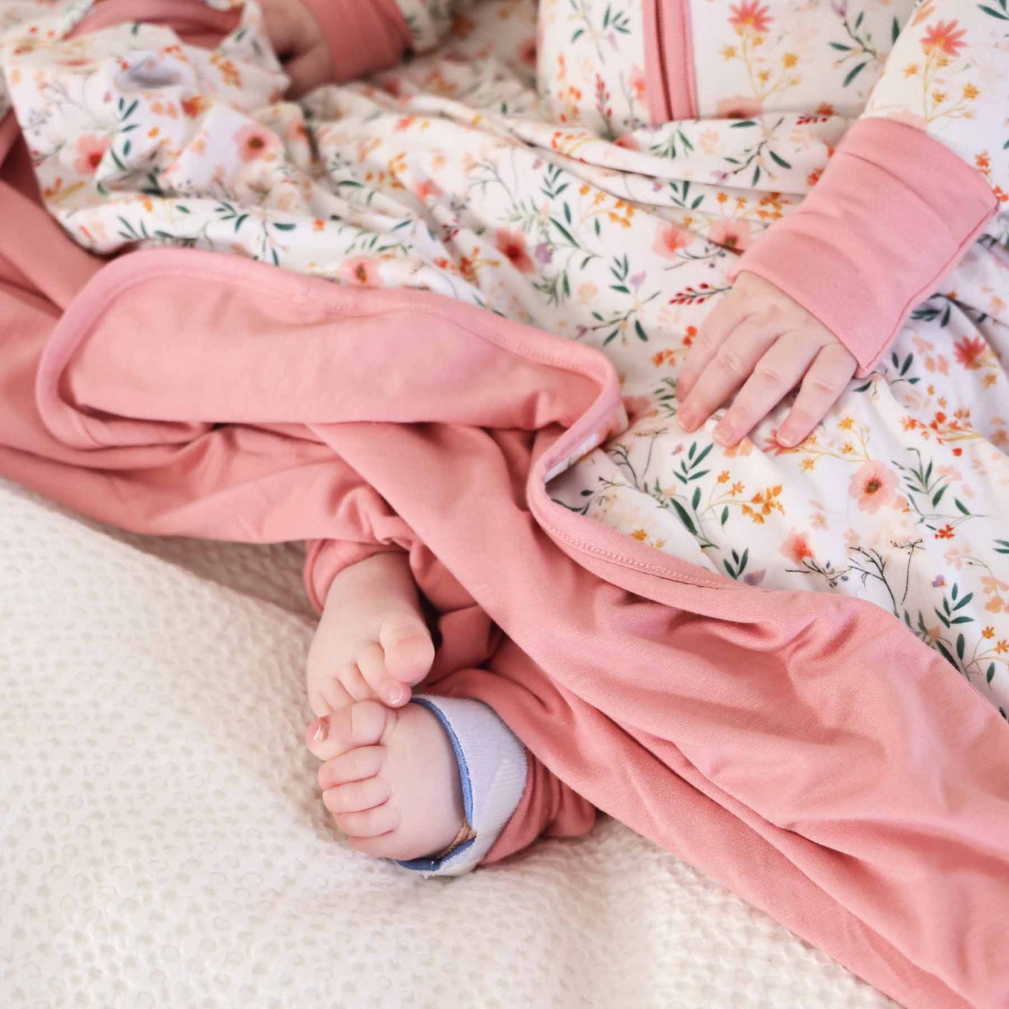 Winnie's Wildflowers Double Sided Bamboo Blanket