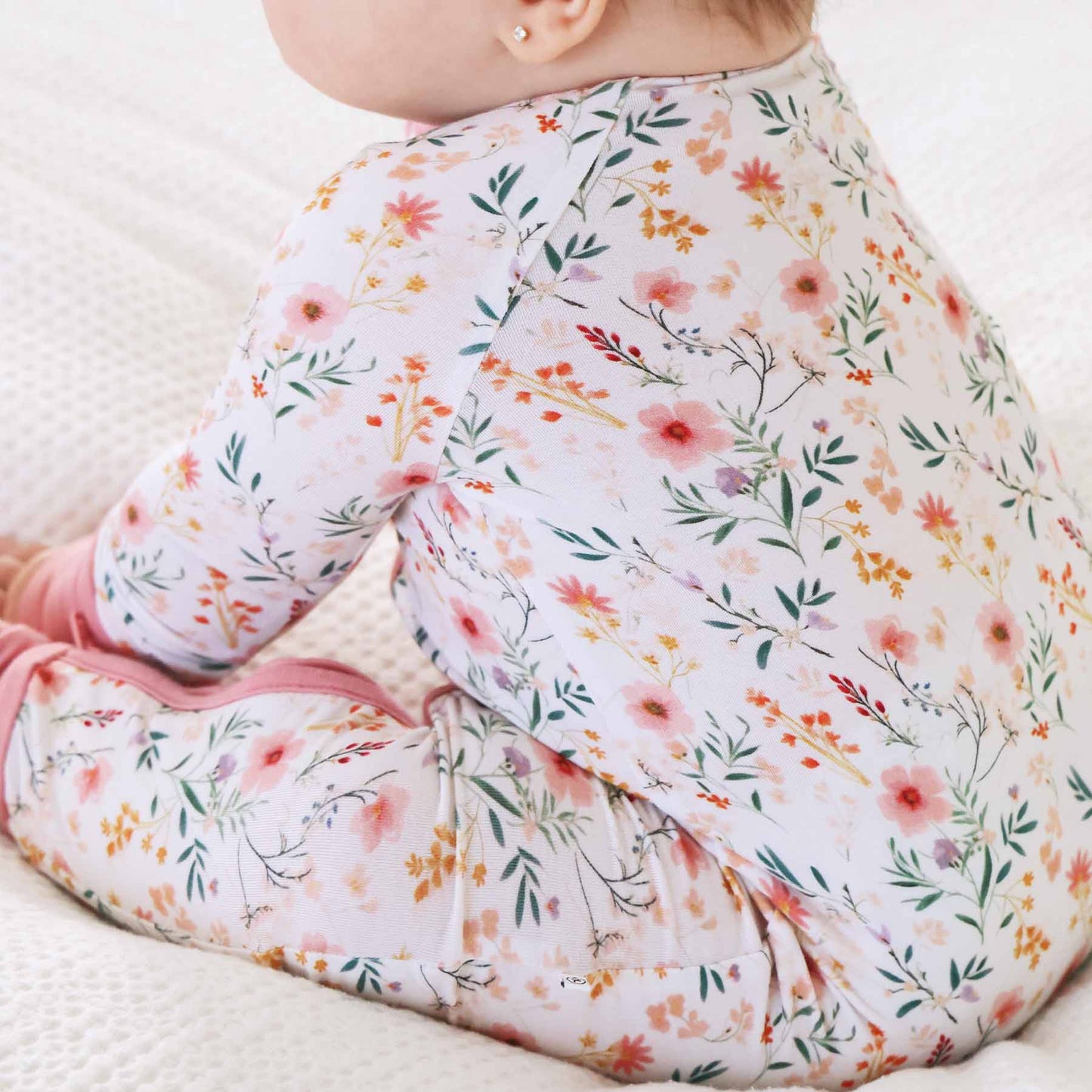 Winnie's Wildflowers Convertible Zip Romper