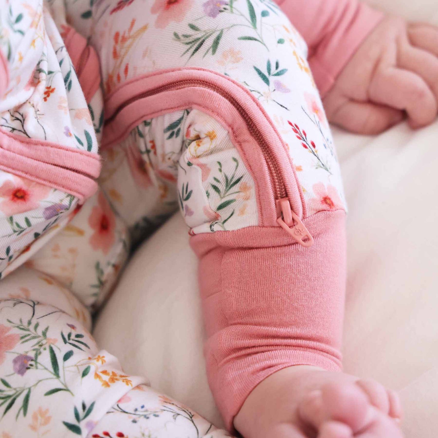 Winnie's Wildflowers Convertible Zip Romper