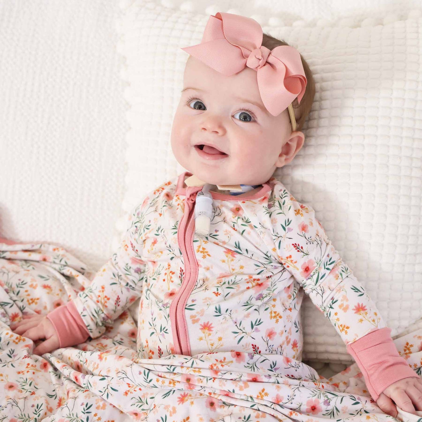 Winnie's Wildflowers Convertible Zip Romper