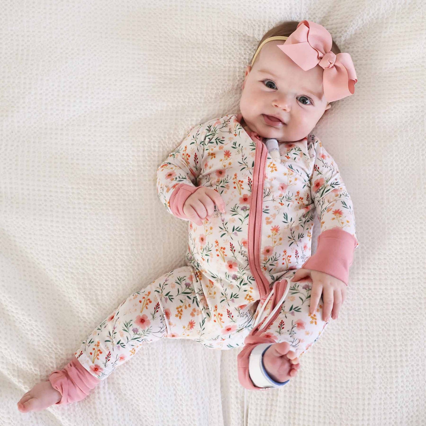 Winnie's Wildflowers Convertible Zip Romper