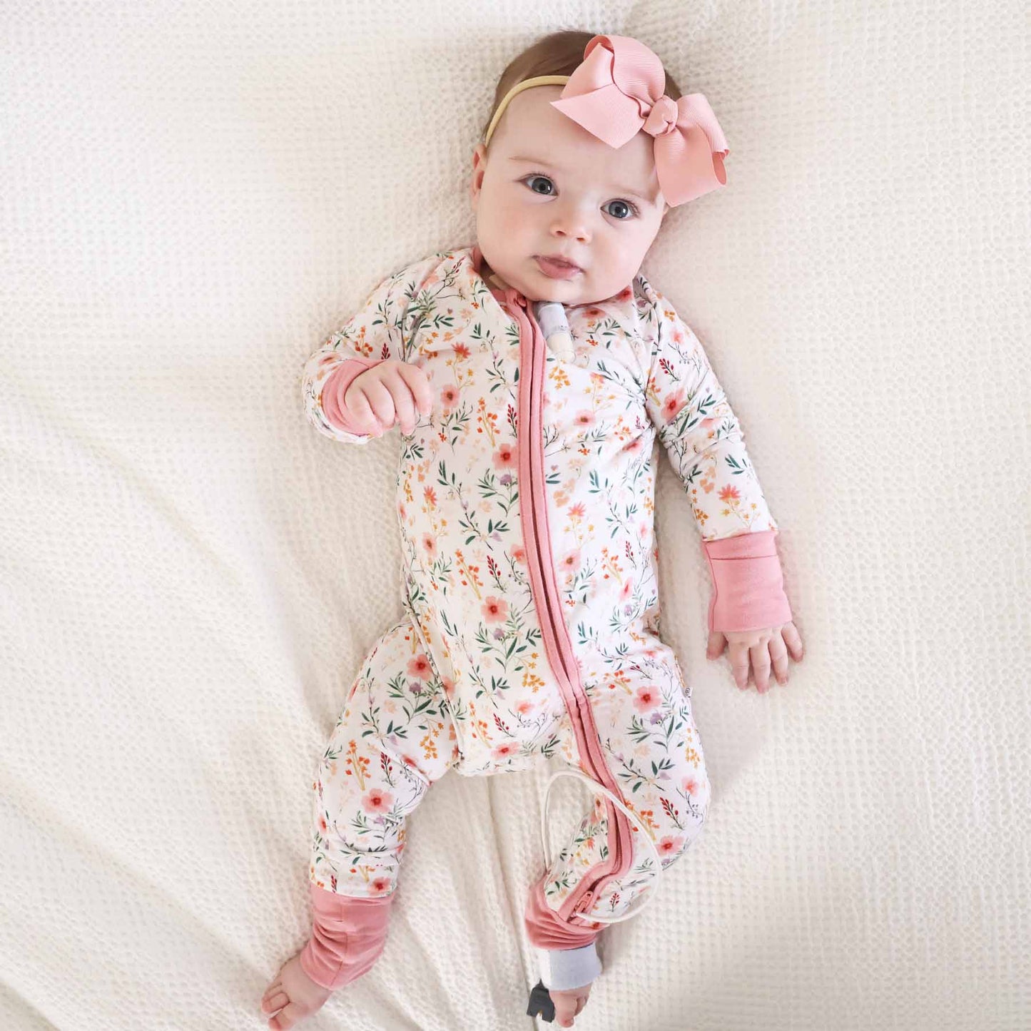 Winnie's Wildflowers Convertible Zip Romper