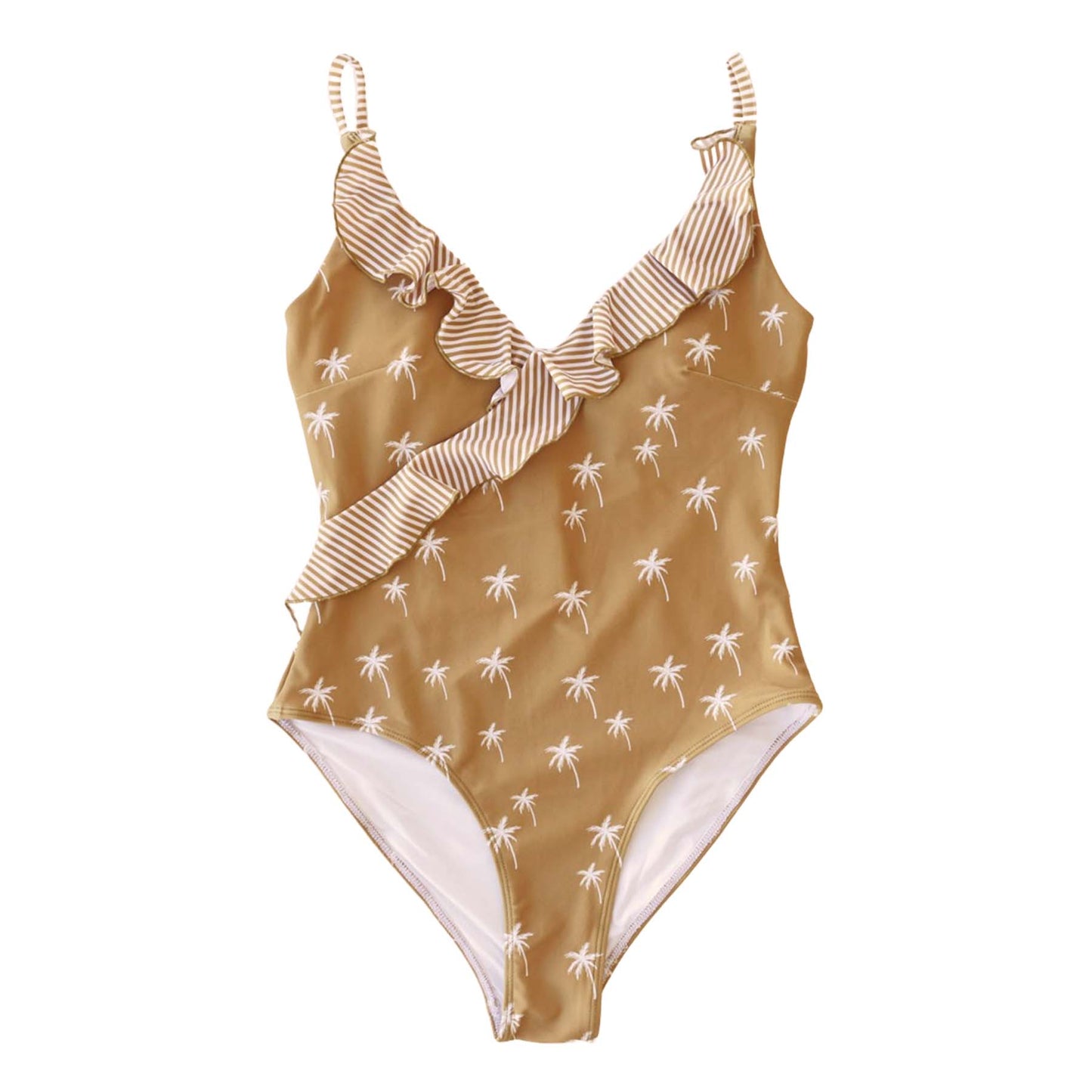 Women's Ruffled One-Piece Swimsuit | All Prints