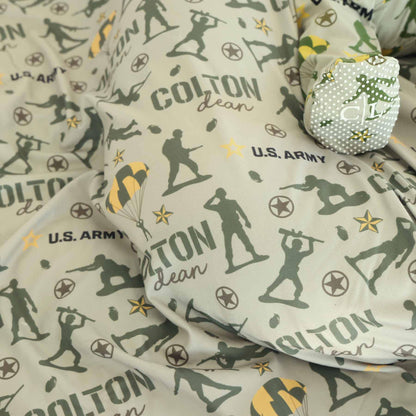 U.S. Army Personalized Swaddle Blanket