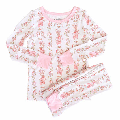 Ballet Blossoms Two Piece Pajama Set