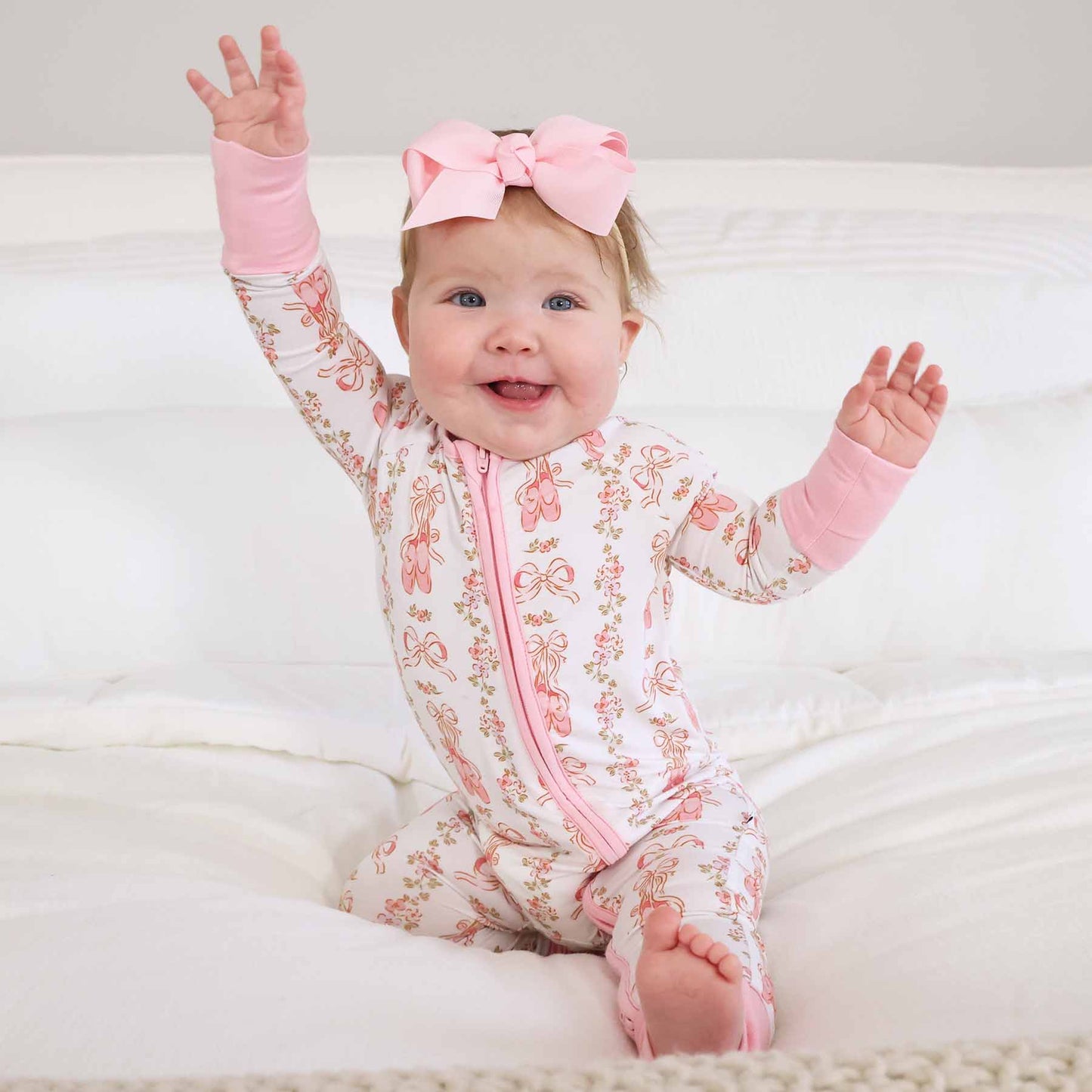 Ballet Blossoms Convertible Zip Romper