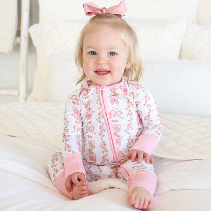 Ballet Blossoms Convertible Zip Romper