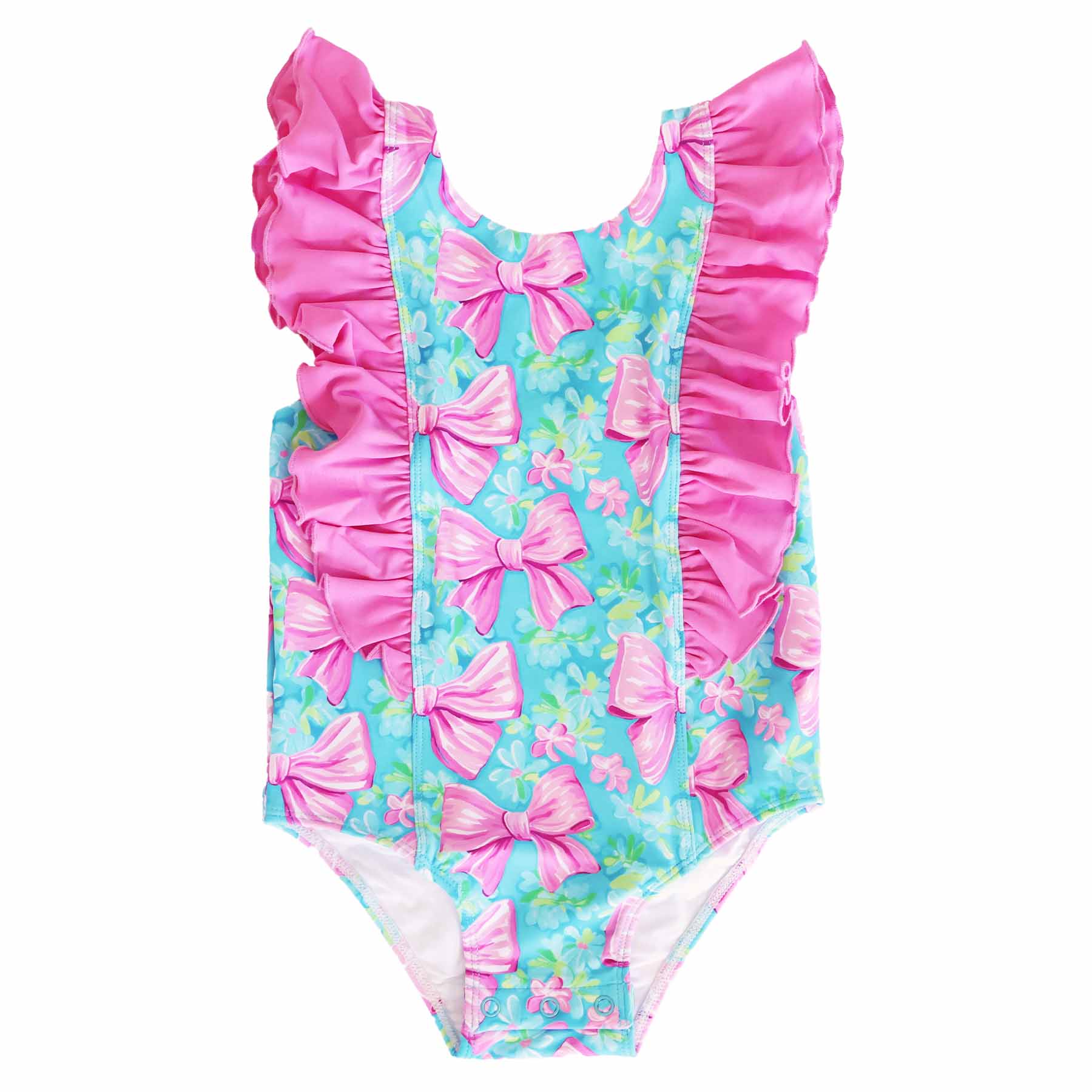 ワンピース NASTY FANCY CLUB [NF] PINCH RUFFLE S/LESS ONE-PIECE 4BTR618 Girl's Stella Ruffle One-Piece - Red | O'Neill