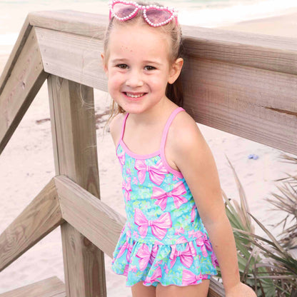Two Piece Strappy Tankini | Beachy Bows