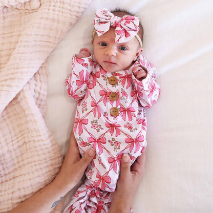 Bow Besties Knit Bow Headband