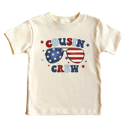 American Cousin Crew Kids Graphic Tee | Natural