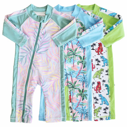 Long Sleeve Rash Guard Swim Romper Full Length | Best Sellers
