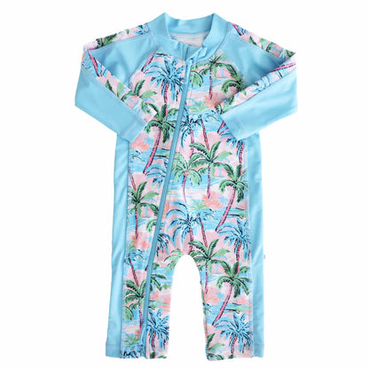 Long Sleeve Rash Guard Swim Romper Full Length | Best Sellers
