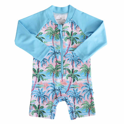 Long Sleeve Rash Guard Swim Romper Shortie | Best Sellers