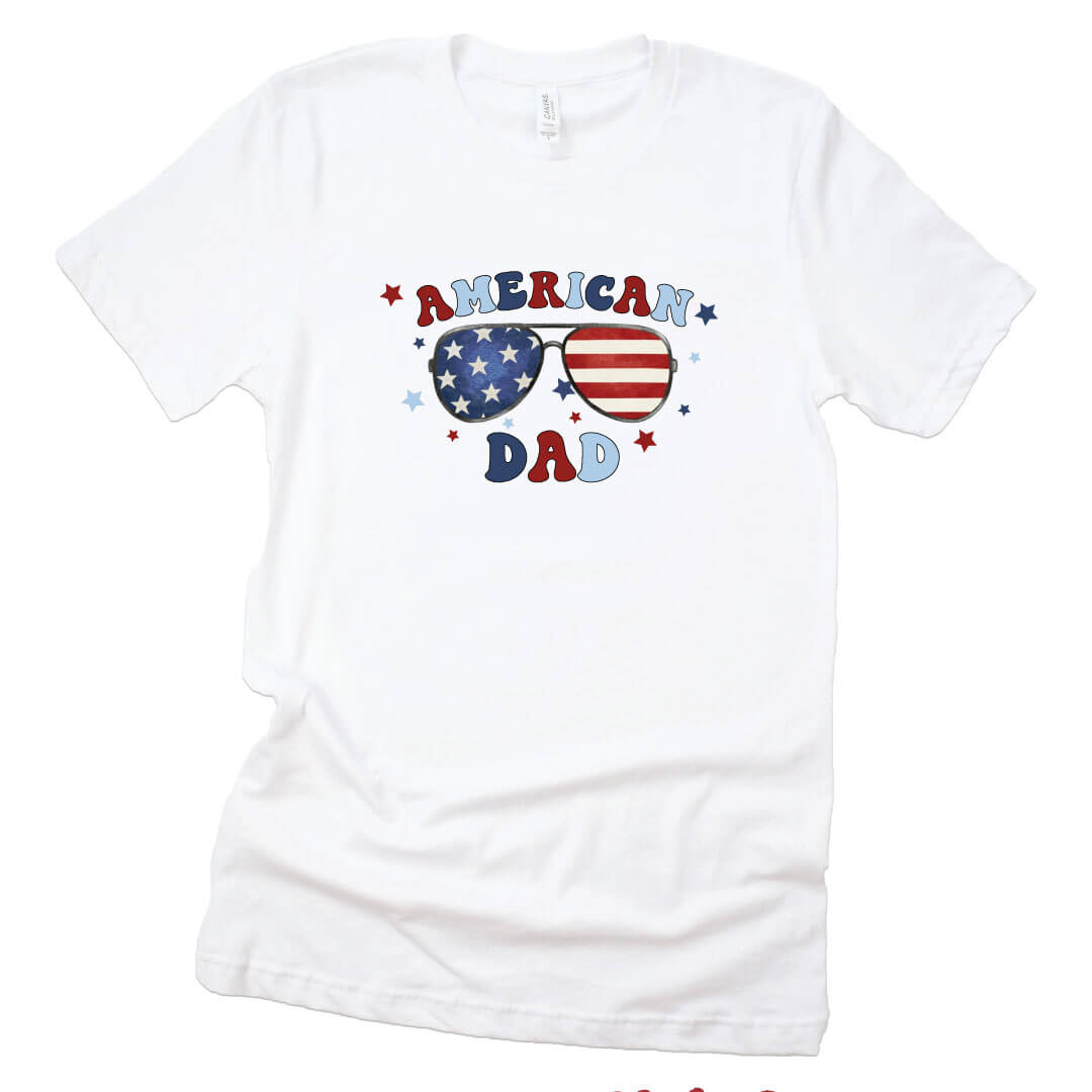 American Dad Graphic Tee | White