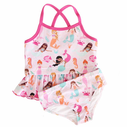 Two Piece Strappy Tankini | Under The Sea