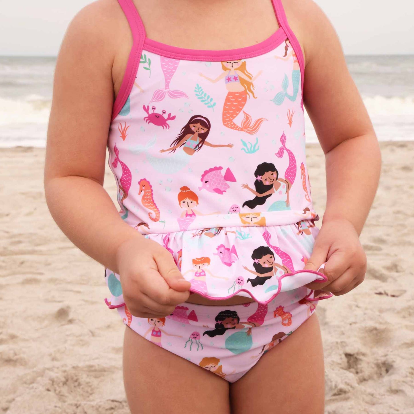 Two Piece Strappy Tankini | Under The Sea